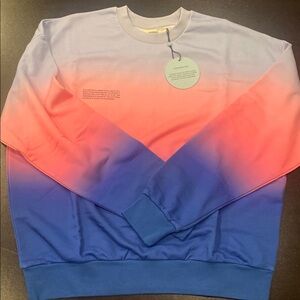 Pangaia Horizon Ombré Blue and Pink Sweatshirt